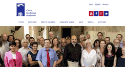 Desktop Screenshot of krestanskaakademie.cz
